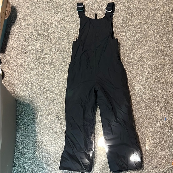 Kids Canyon Creek Black Snow Bib Overalls - Picture 3 of 3
